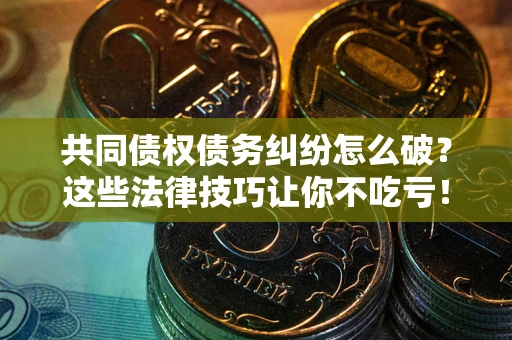 北京共同债权债务纠纷怎么破？这些法律技巧让你不吃亏！