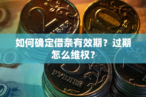 北京如何确定借条有效期？过期怎么维权？